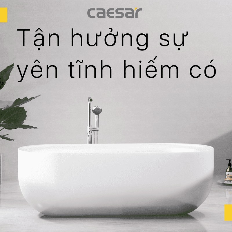 Bồn tắm chân yếm 1m7 Caesar AT0770