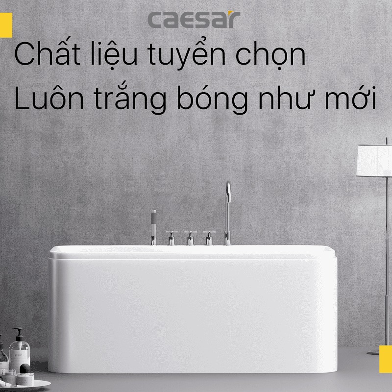 Bồn tắm lập thể 1m4 Caesar AT0950