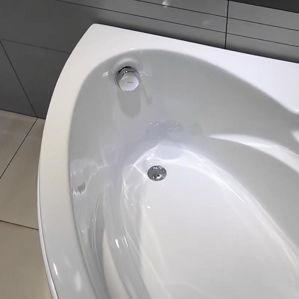 Bồn tắm chân yếm 1m2 đặt góc Caesar AT5120