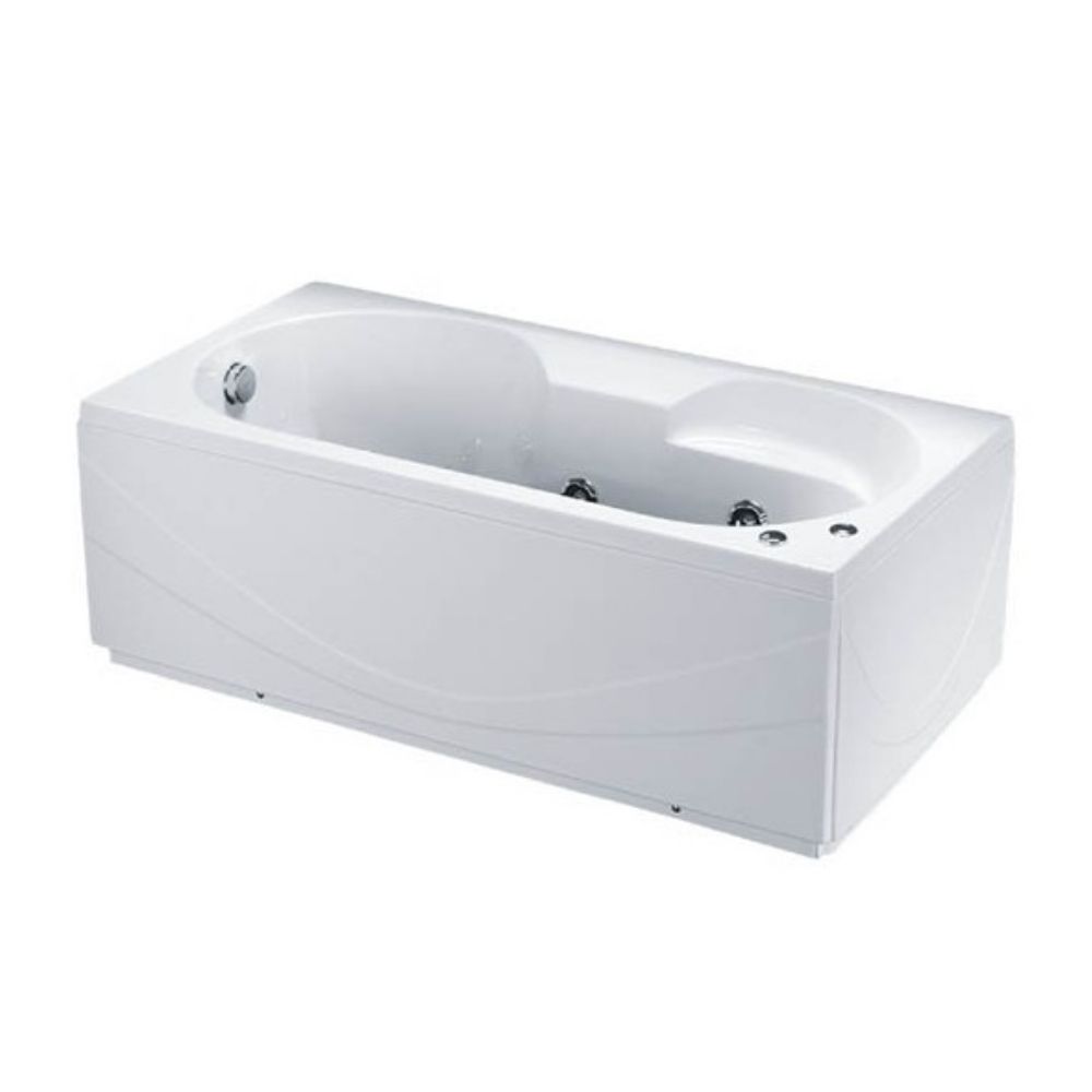 Bồn tắm chân yếm 1m5 massage Caesar MT0350L(R)