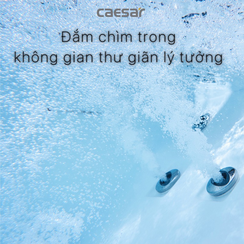 Bồn tắm massage đèn Caesar MT0660C