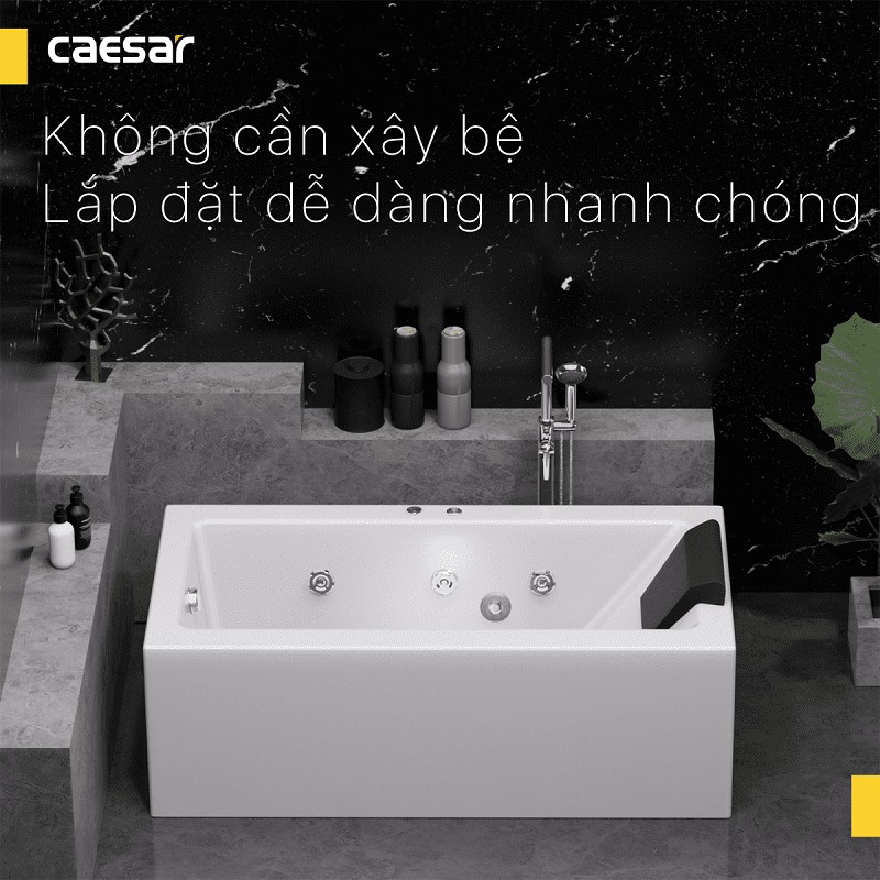 Bồn tắm massage đèn Caesar MT0660C