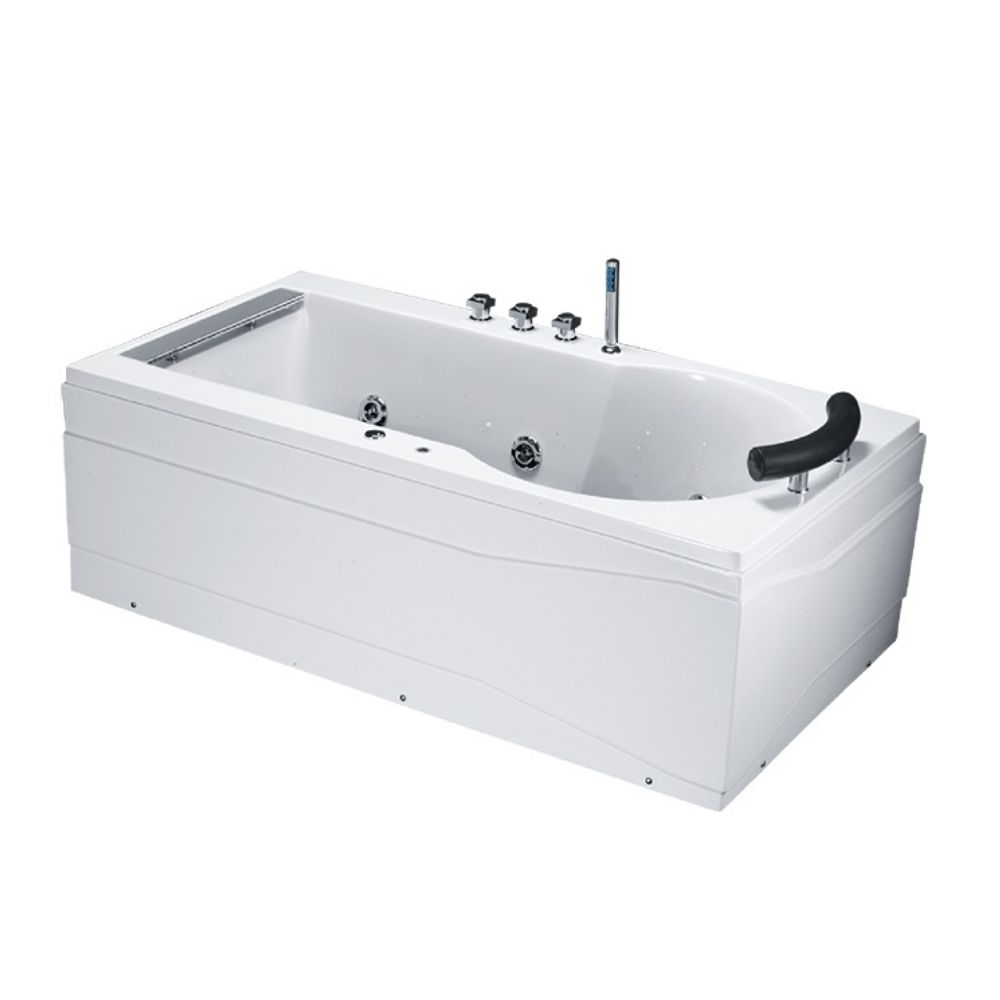 Bồn tắm chân yếm 1m7 massage hơi Caesar MT211L(R)S