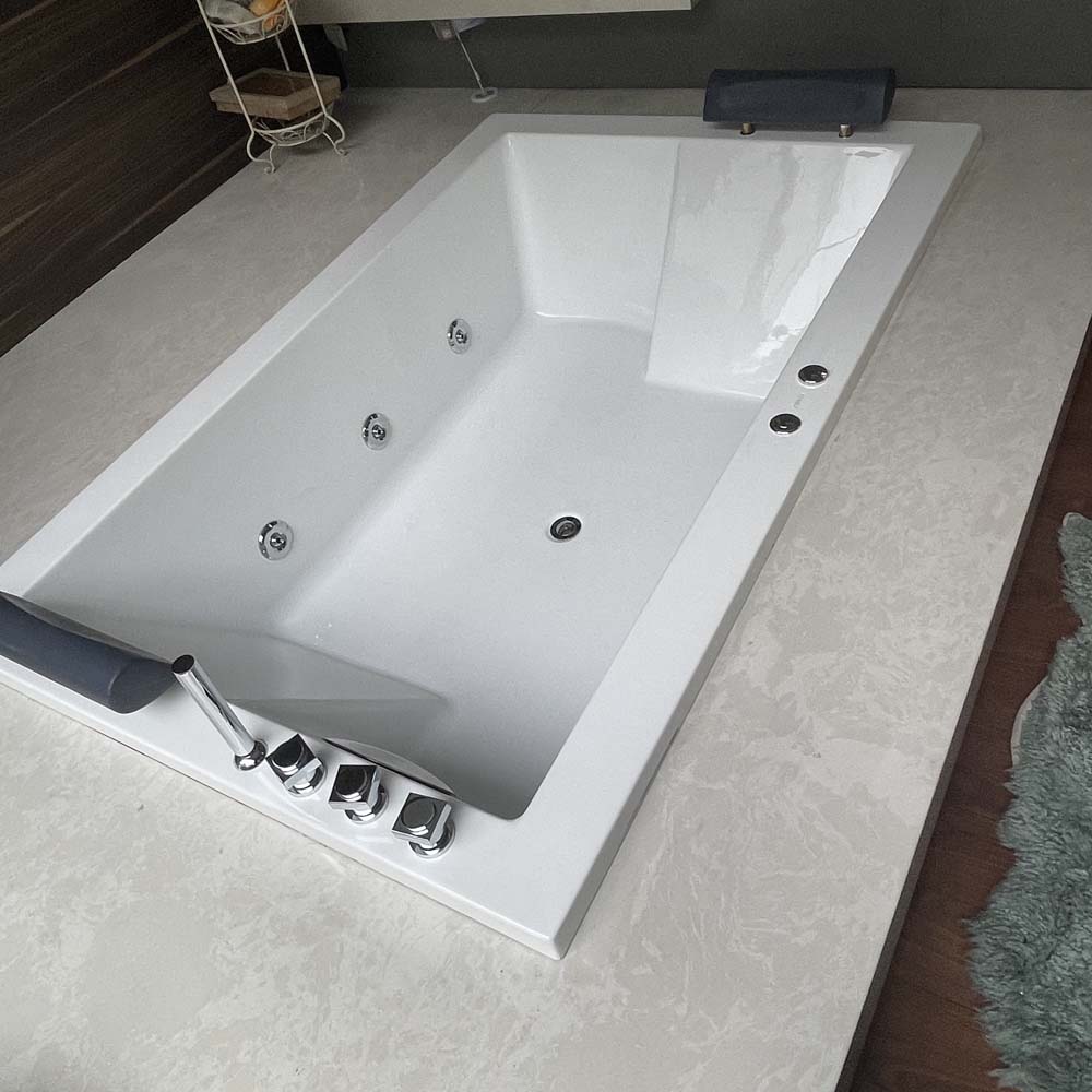 Bồn Tắm Đôi Massage Đèn 1.8M Caesar MT7180