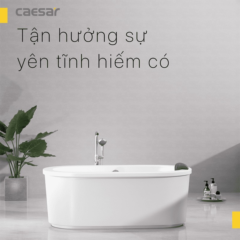 Bồn tắm đặt sàn 1m7 Caesar AT6170