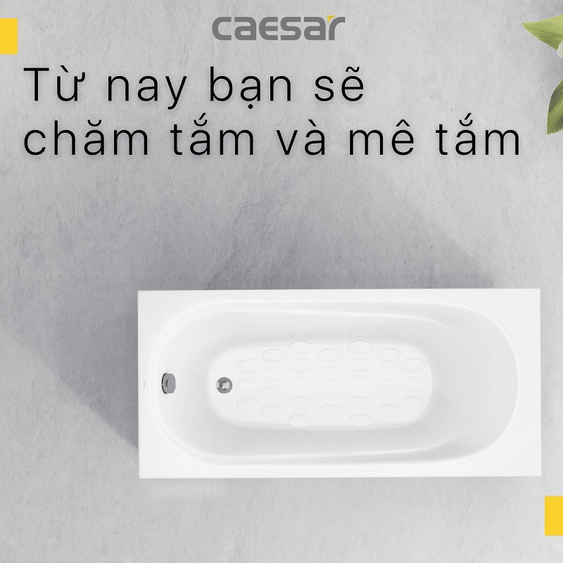Bồn tắm xây 1m7 Caesar AT0170