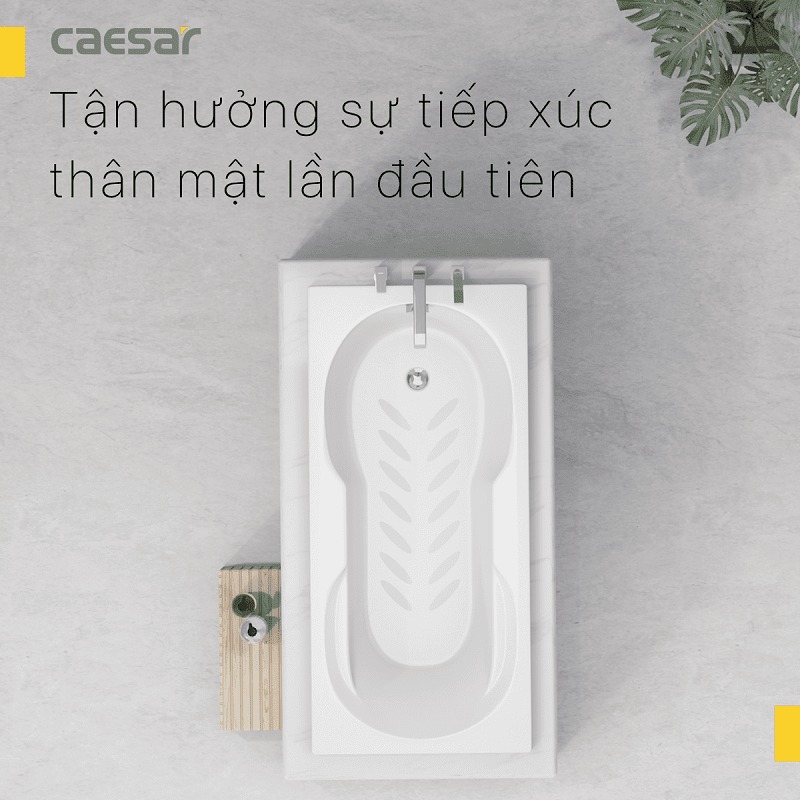 Bồn tắm xây 1m7 Caesar AT0370