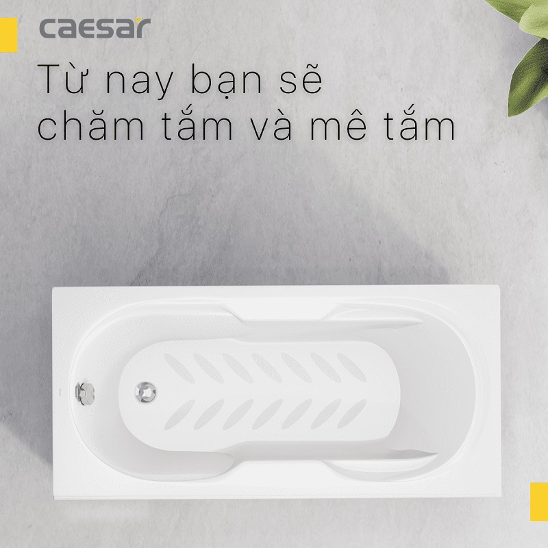 Bồn tắm xây 1m7 Caesar AT0370