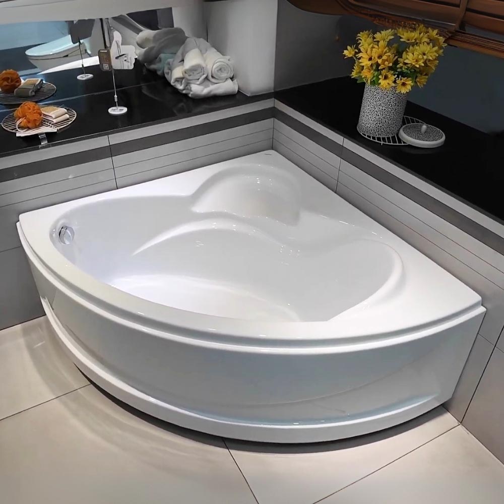 Bồn tắm xây đặt góc 1m2 Caesar AT5120A