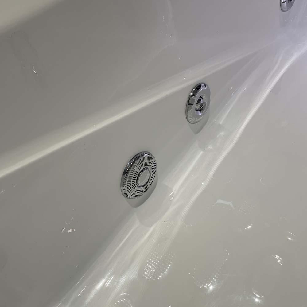 Bồn tắm xây 1m7 massage Caesar MT0670