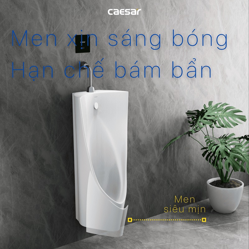 Bồn tiểu nam treo tường thoát ngang Caesar U0235