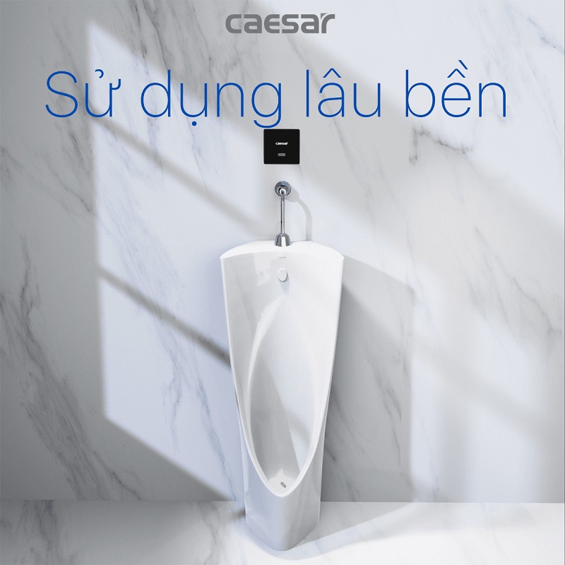 Bồn tiểu đứng thoát xuống sàn Caesar U0239