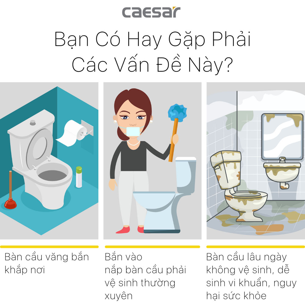 Bồn tiểu nam đặt sàn kèm van xả cảm ứng Caesar U0296+A648