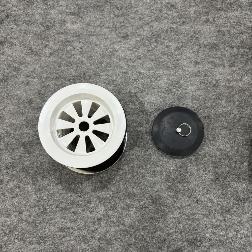 Chậu giặt xả xuống sàn Caesar SS558AS (bộ xả BF559S)