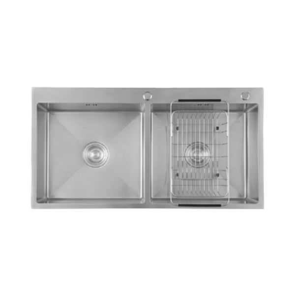 Chậu rửa chén Caesar KSH02H100SX 2 hộc