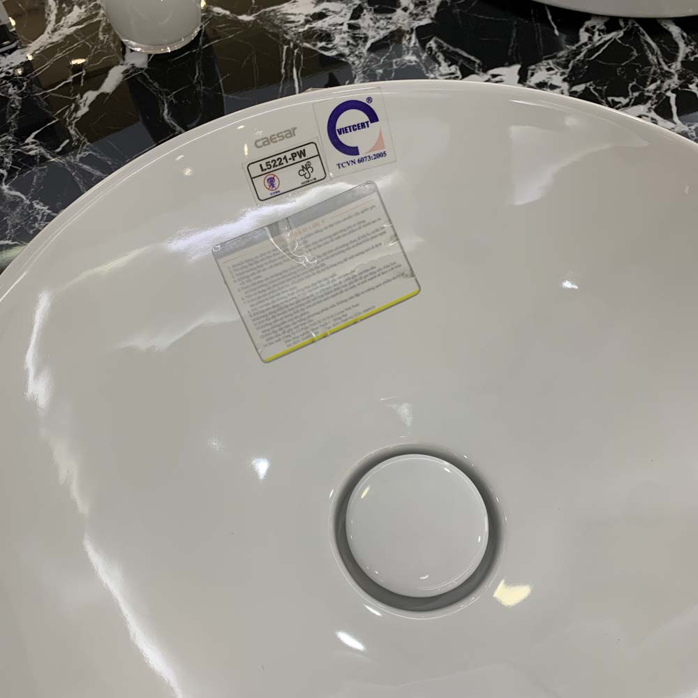 Chậu lavabo đặt bàn Caesar L5221