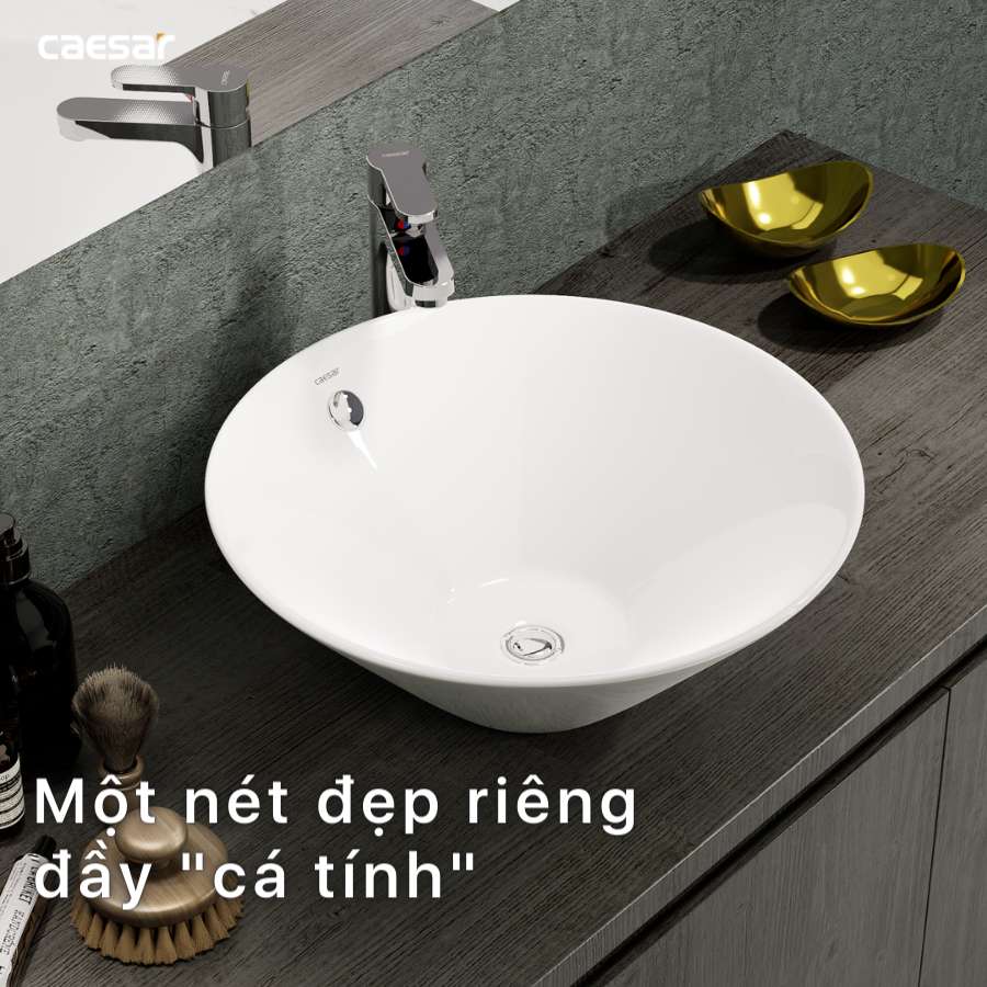 Chậu lavabo đặt bàn Caesar L5222