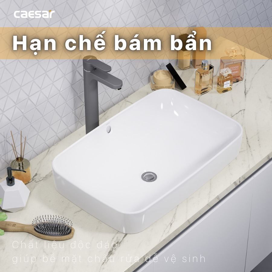 Chậu rửa lavabo đặt bàn Caesar L5262