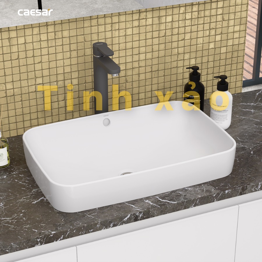 Chậu rửa lavabo đặt bàn Caesar L5262