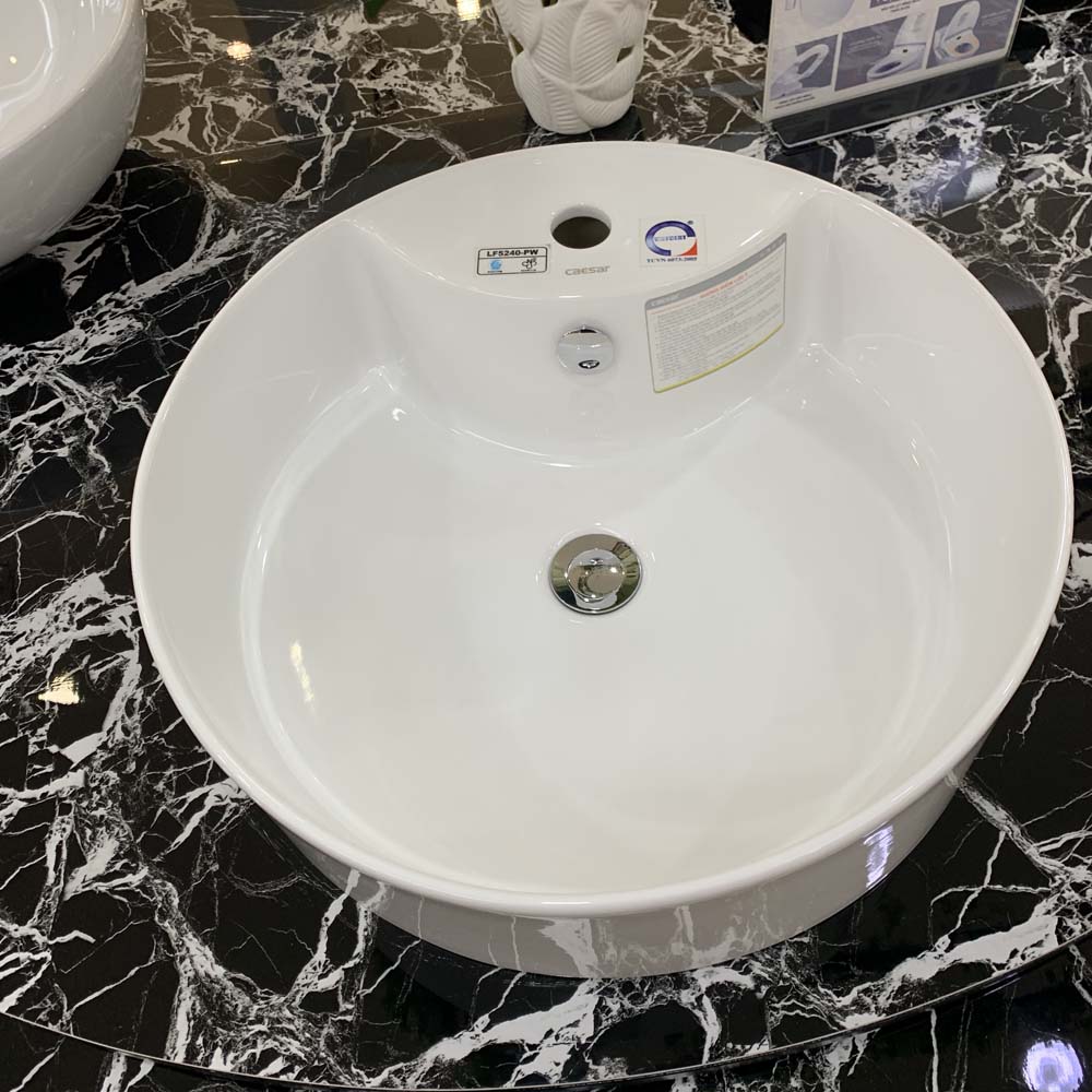 Chậu lavabo đặt bàn Caesar LF5240