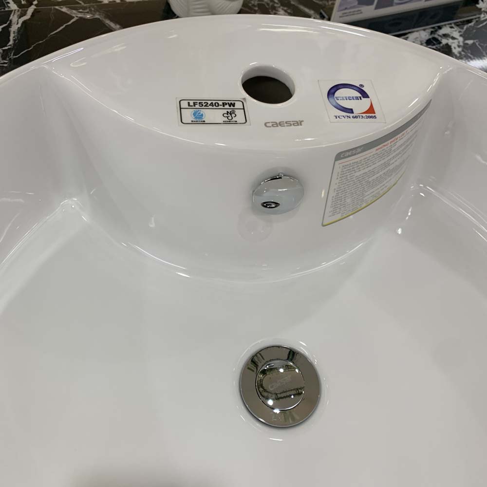Chậu lavabo đặt bàn Caesar LF5240