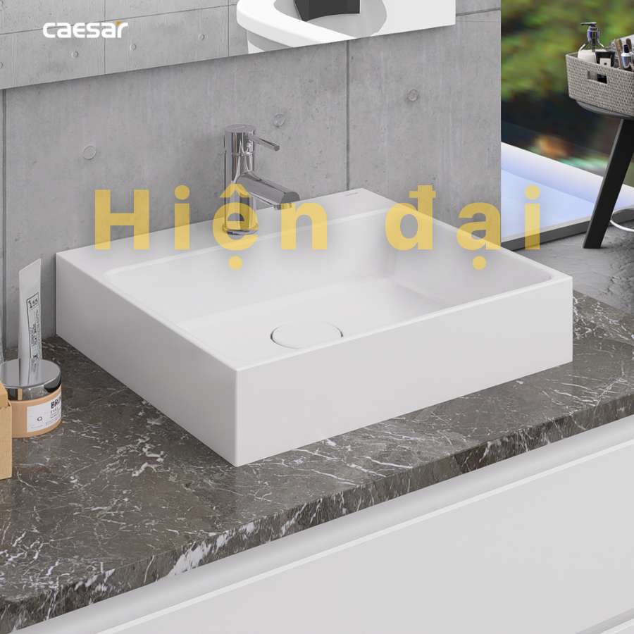 Chậu lavabo đặt bàn Caesar LF5257