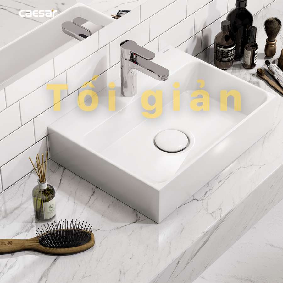 Chậu lavabo đặt bàn Caesar LF5259