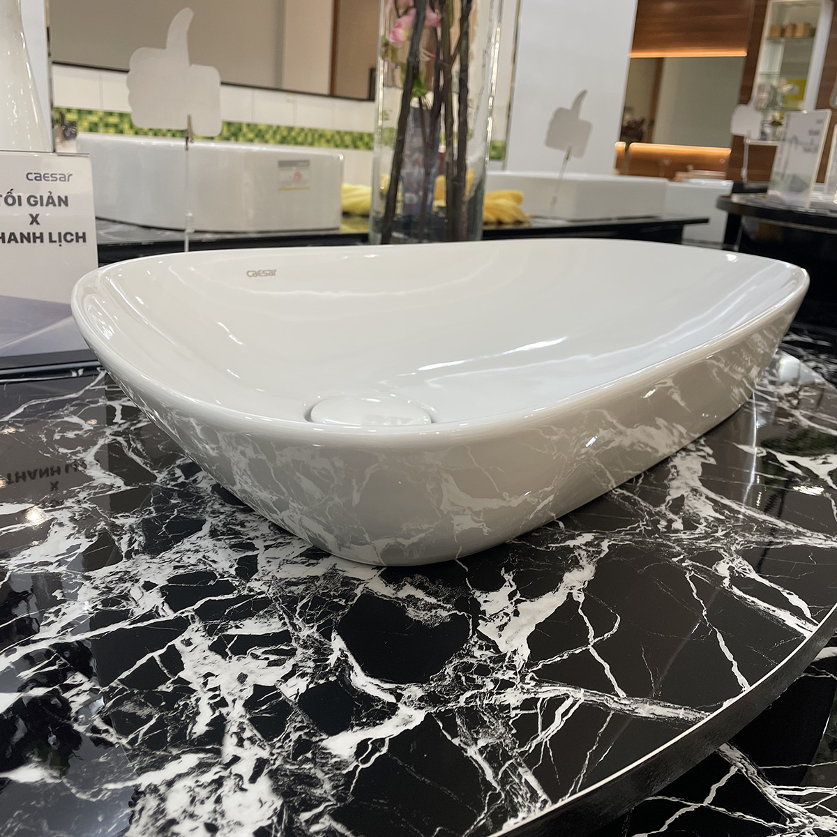 Chậu lavabo đặt bàn Caesar LF5260
