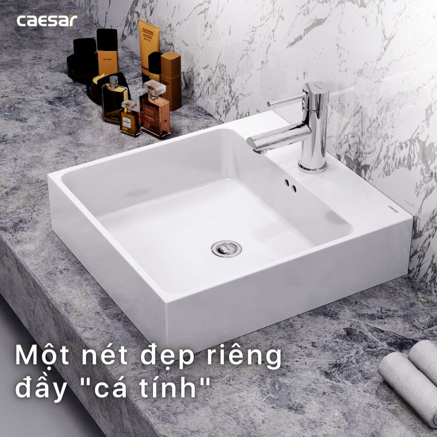 Chậu lavabo đặt bàn Caesar LF5261