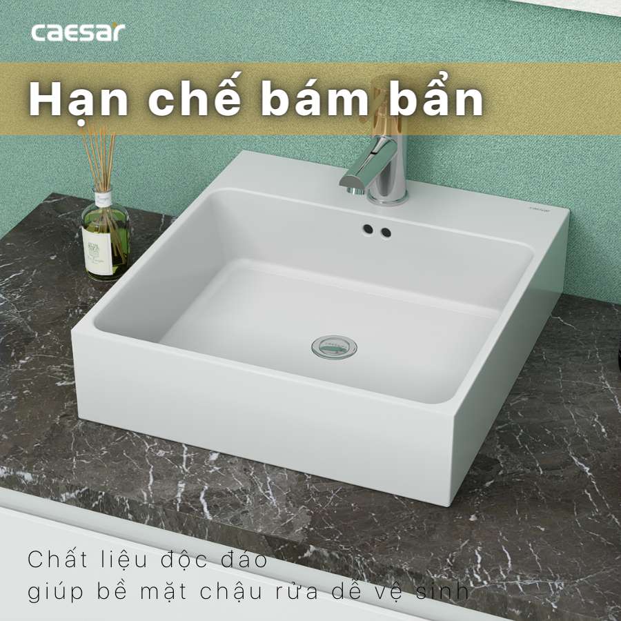 Chậu lavabo đặt bàn Caesar LF5261
