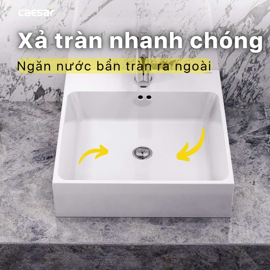 Chậu lavabo đặt bàn Caesar LF5261