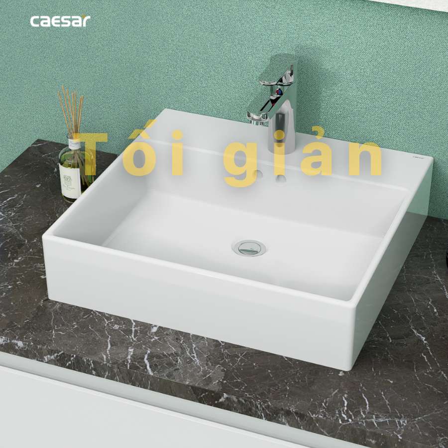 Chậu lavabo đặt bàn Caesar LF5263