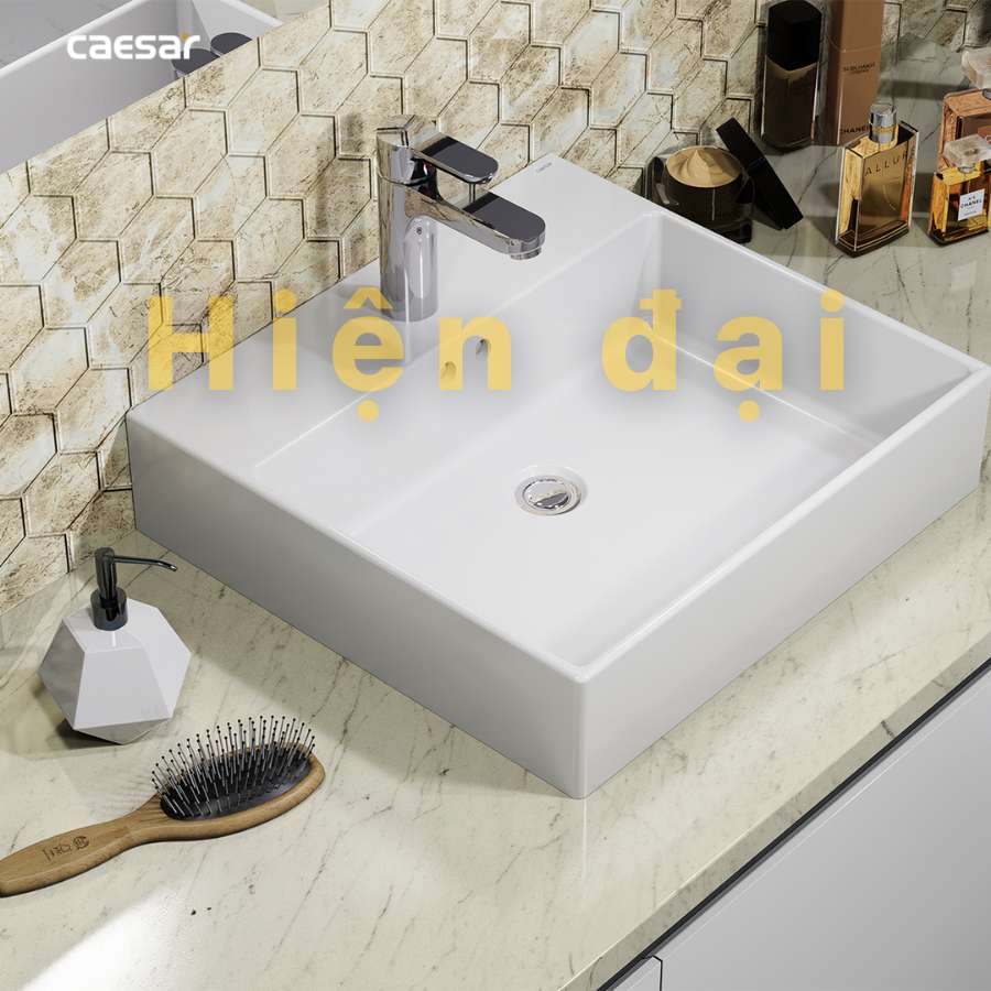 Chậu lavabo đặt bàn Caesar LF5263