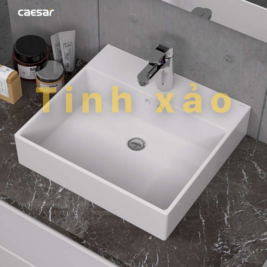 Chậu lavabo đặt bàn Caesar LF5263