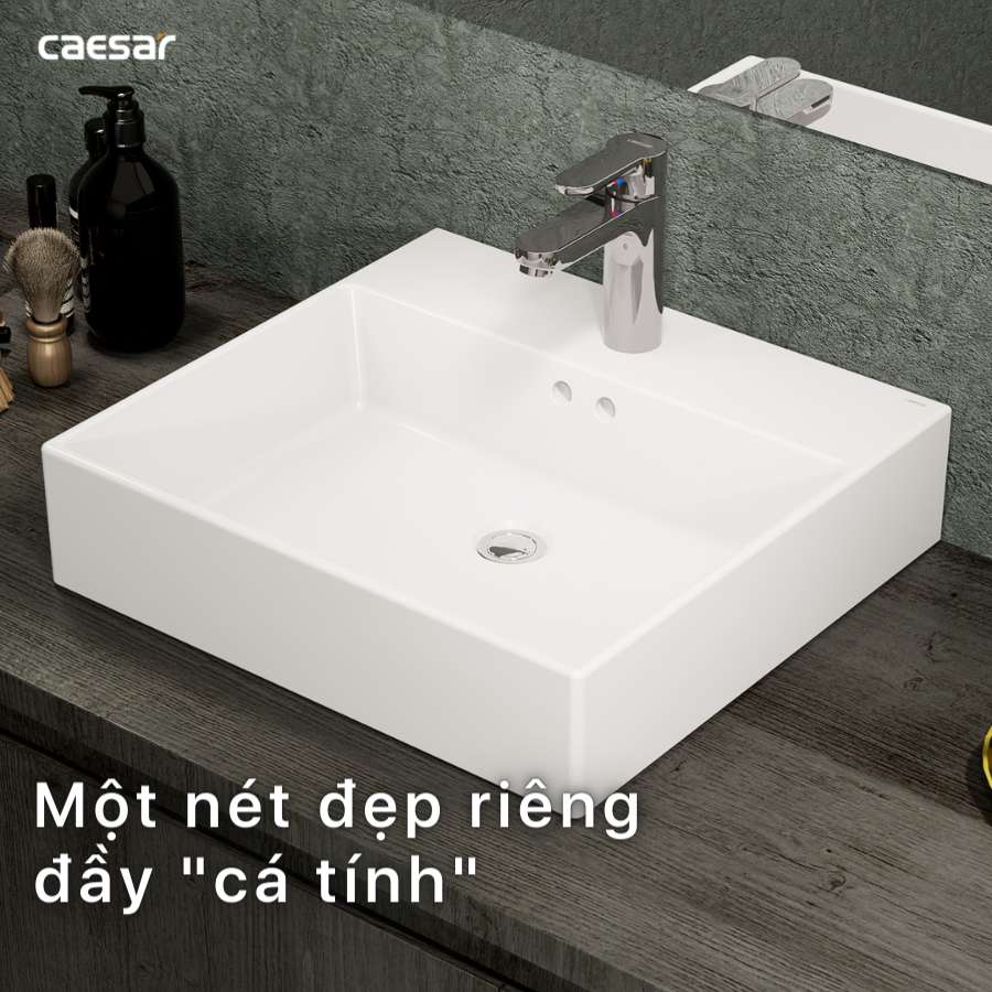 Chậu lavabo đặt bàn Caesar LF5263