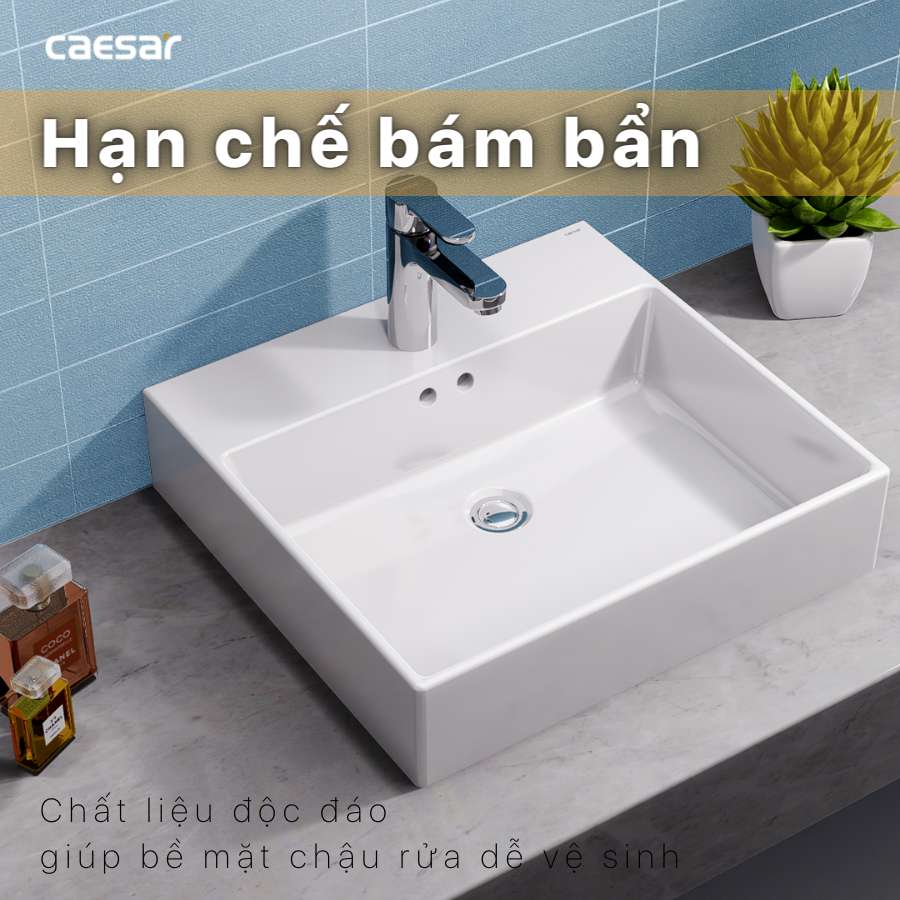 Chậu lavabo đặt bàn Caesar LF5263