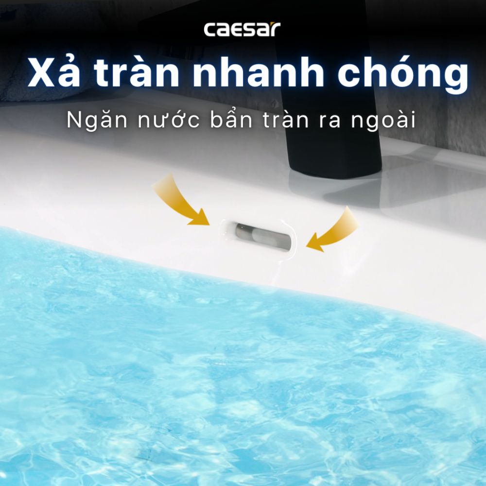 Chậu rửa lavabo đặt bàn Caesar LF5356