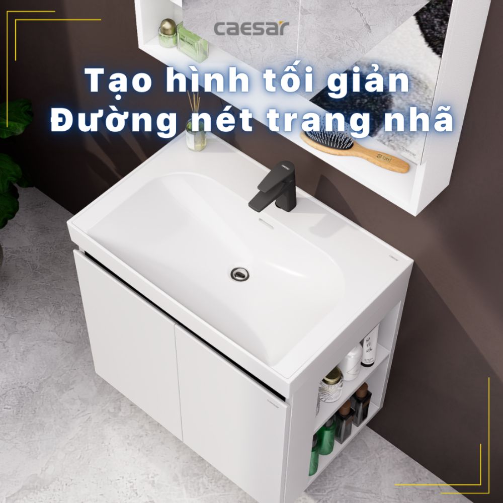 Chậu rửa lavabo đặt bàn Caesar LF5357