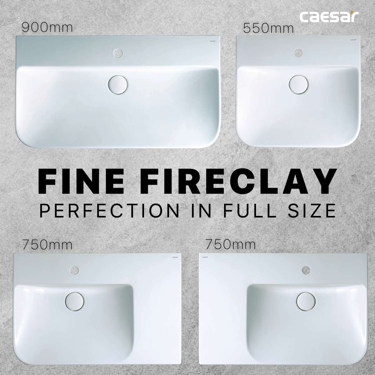 Chậu lavabo treo tường Caesar LF5370