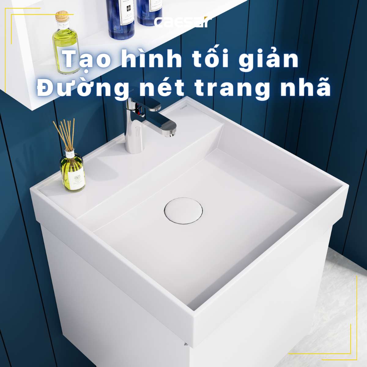 Chậu lavabo đặt bàn Caesar LF5380