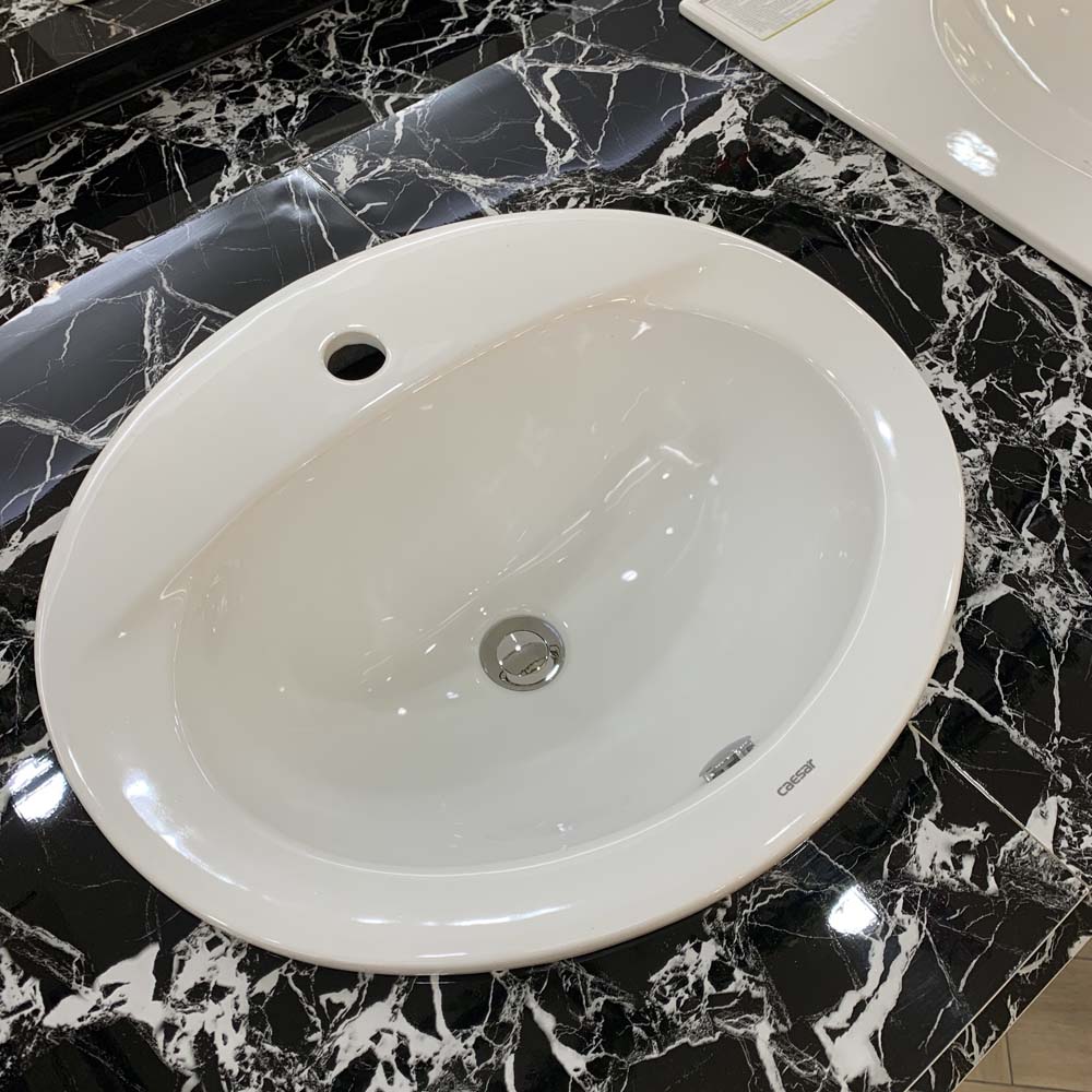 Chậu lavabo dương vành Caesar L5018