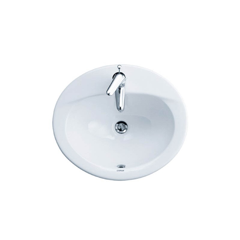 Chậu lavabo dương vành Caesar L5018