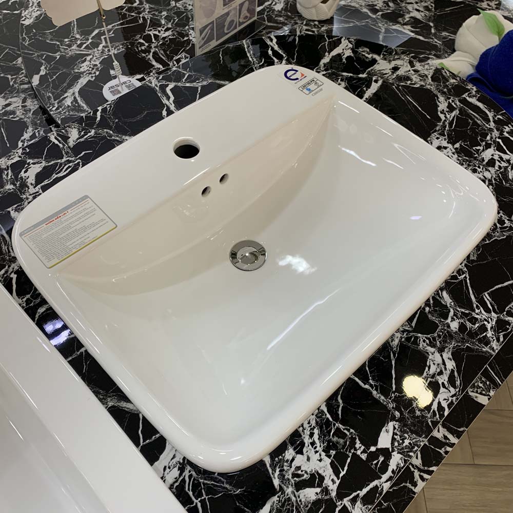Chậu lavabo dương vành Caesar L5019