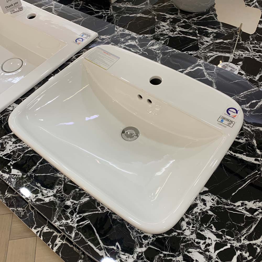 Chậu lavabo dương vành Caesar L5019