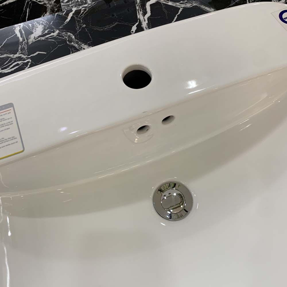 Chậu lavabo dương vành Caesar L5019