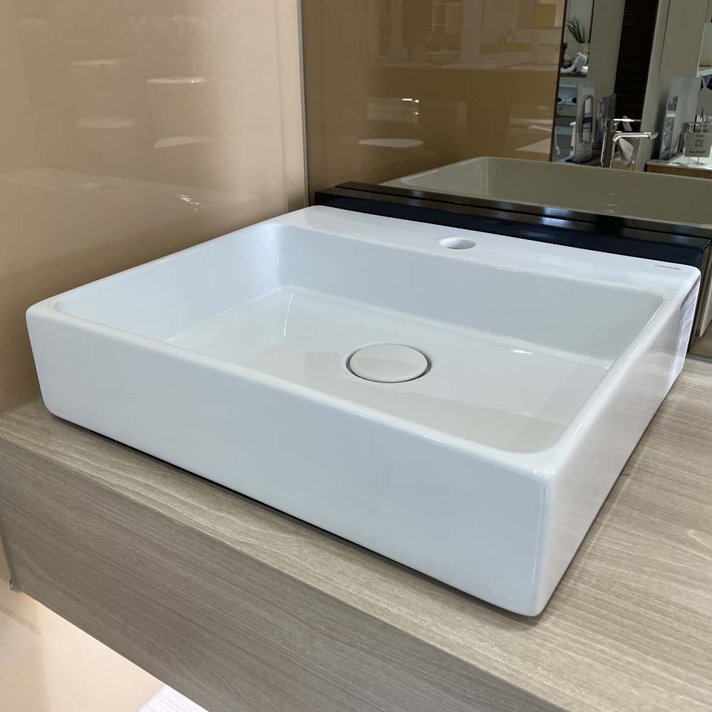 Chậu lavabo dương vành Caesar LF5017