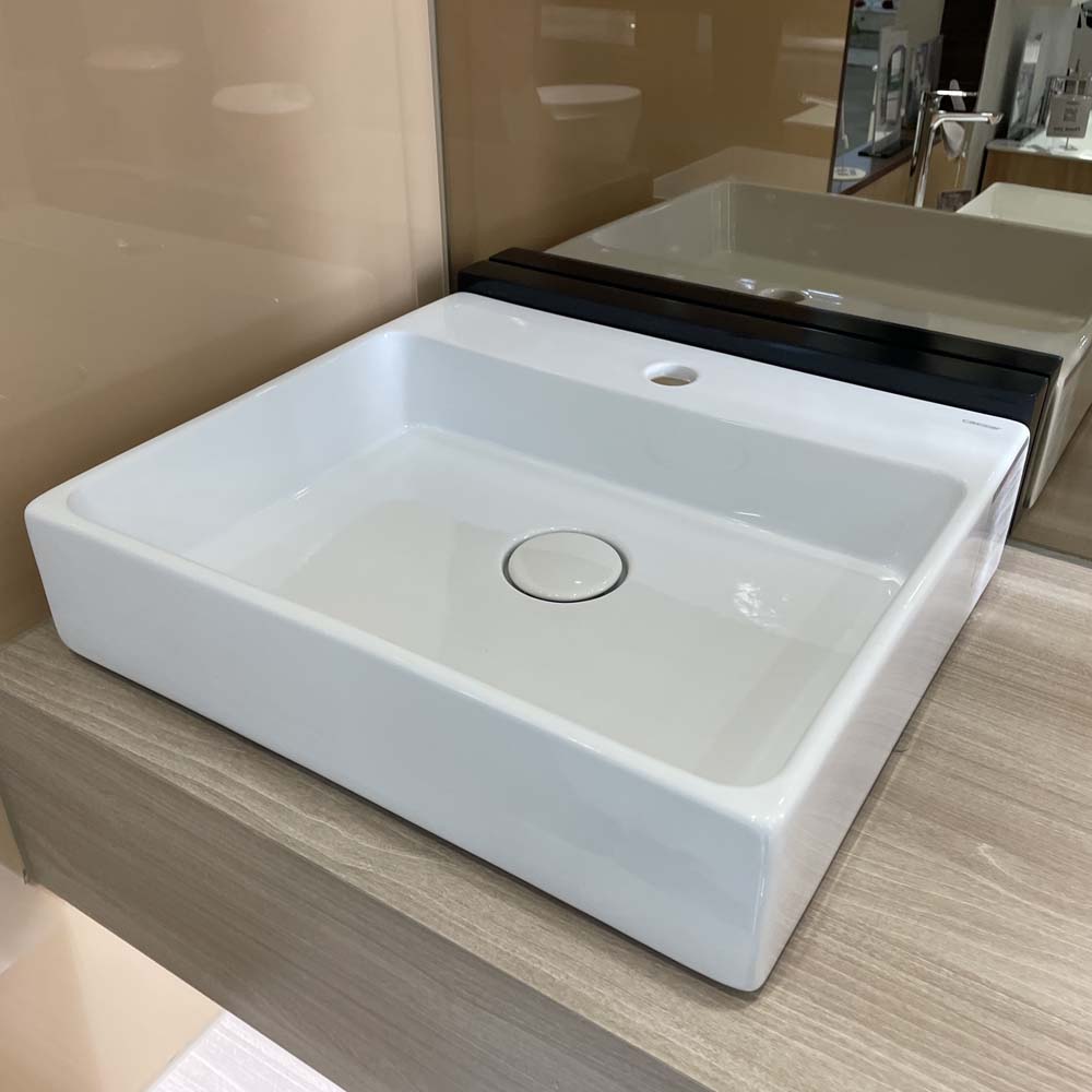 Chậu lavabo dương vành Caesar LF5017