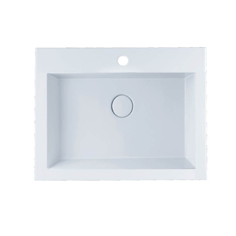 Chậu lavabo dương vành Caesar LF5017