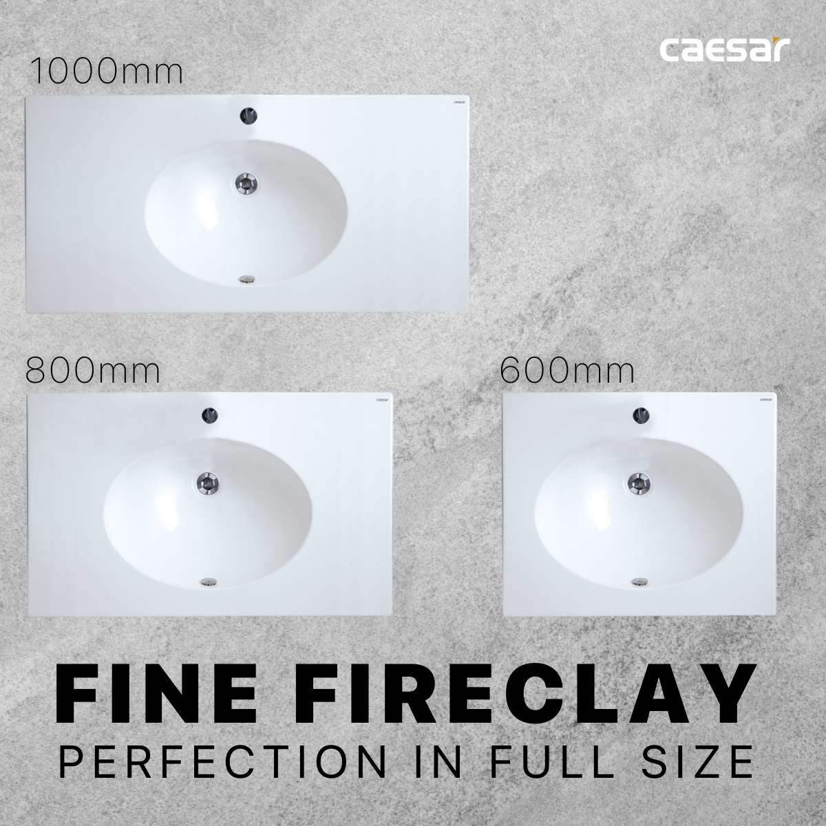 Chậu lavabo dương vành Caesar LF5026