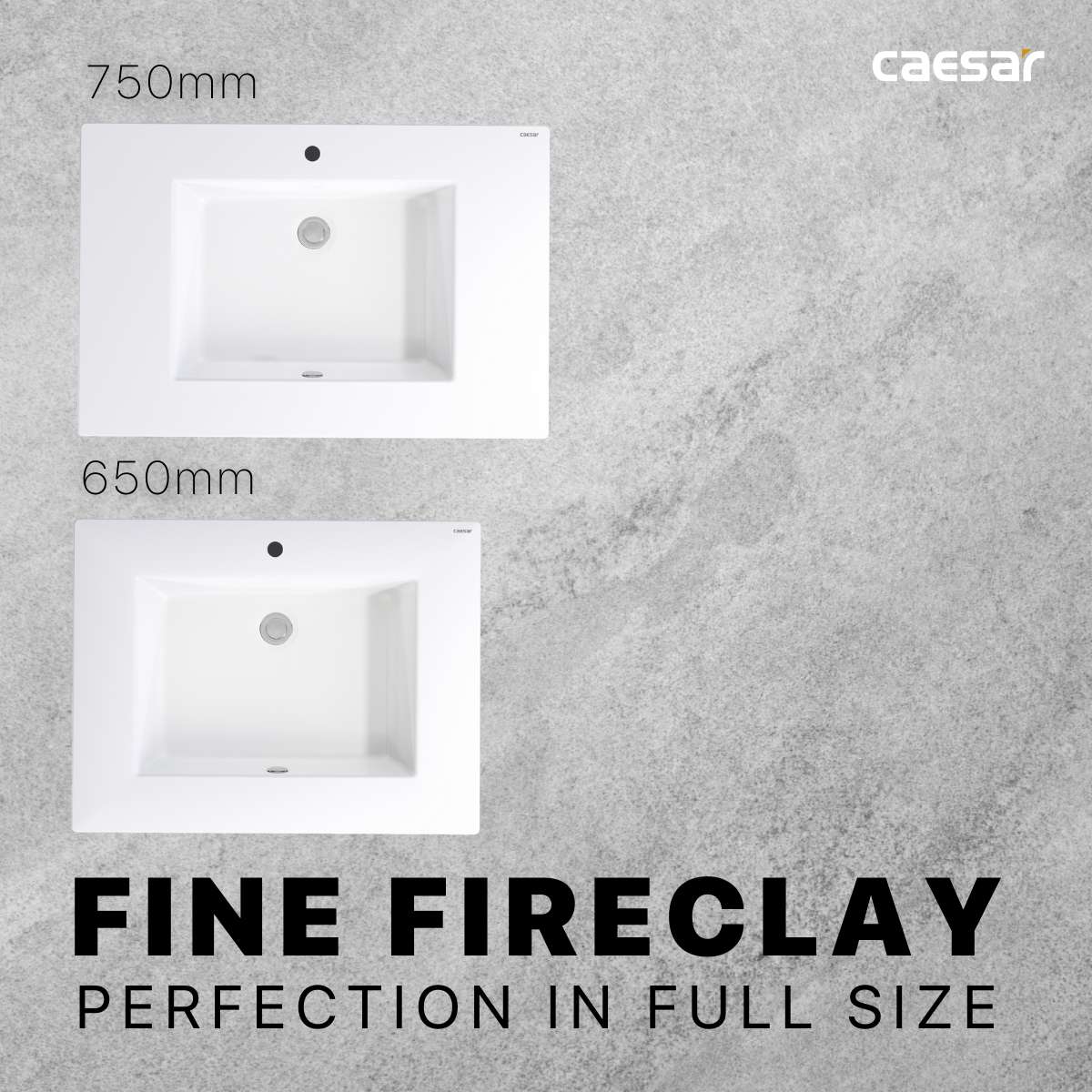 Chậu lavabo dương vành Caesar LF5030